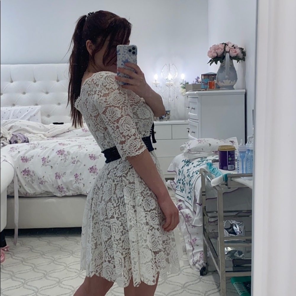 The Kooples Mini Lace Dress - Picture 3 of 9